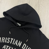 Christian Dior Men’s Black Pullover Hoodie - Medium
