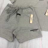 Essentials Men’s Dark Oat T-shirt & Short Set