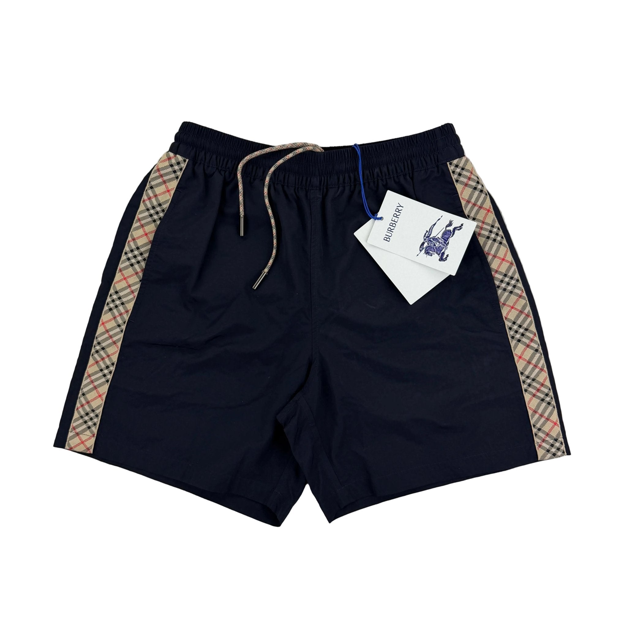 Burberry Men’s Navy Swim Shorts - Morely TrendsBurberry Type here:)