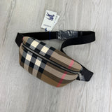 Burberry Men’s Beige Side / Belt Bag