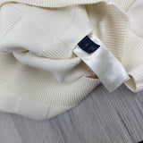 Louis Vuitton Men’s Cream Knitted Crewneck Jumper - Medium