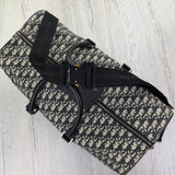 Dior Oblique Jacquard Lingo 50 Boston Bag Travel Bag - Morely TrendsDior Type here:)