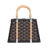 Goyard Saigon Mini Trunk Bag Black