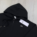 Alo Men’s Black Full Zip Hoodie - Morely TrendsAlo Type here:)