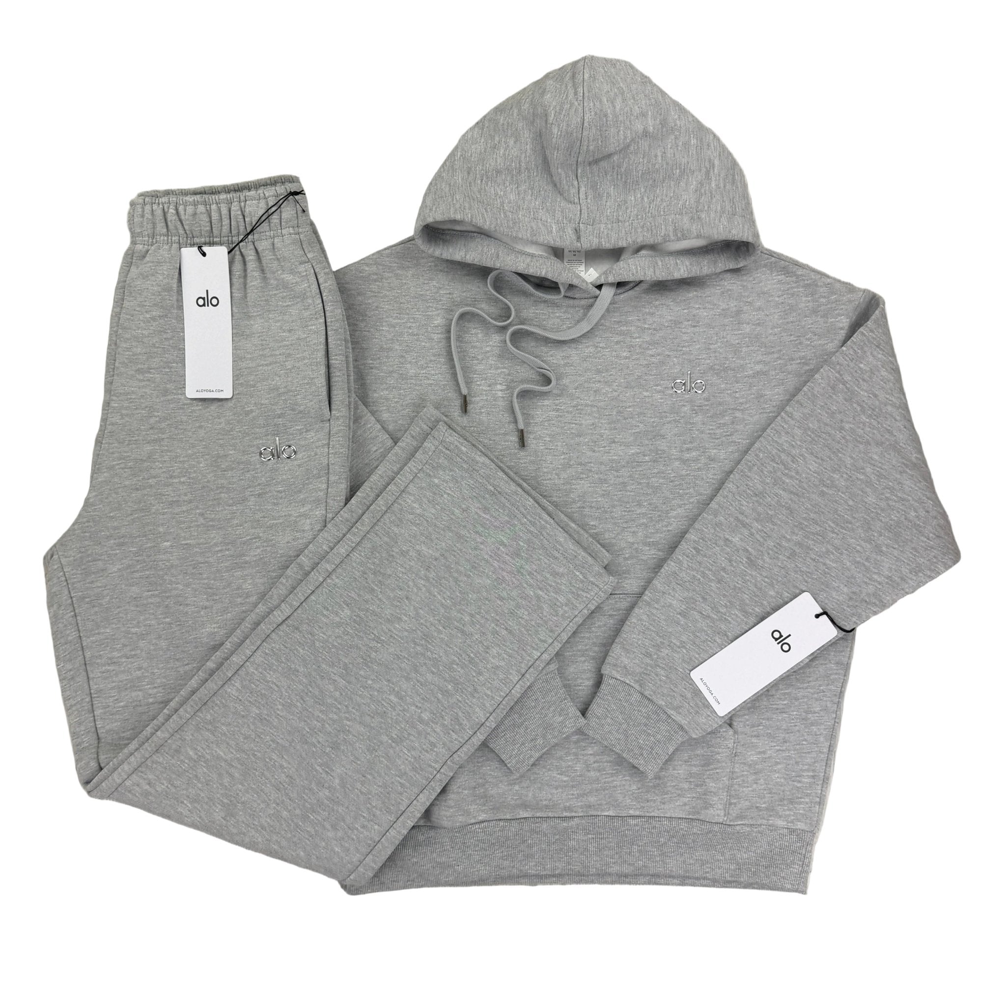 Alo Men’s Grey Full Tracksuit Relaxed Fit - Morely TrendsAlo Type here:)