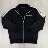 Palm Angels Men’s Zip-up Black Track Jacket - XL Slim