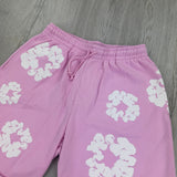 Denim Tears Baby Pink Jersey Shorts