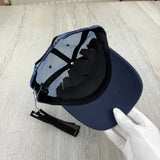 Amiri Men’s Blue Baseball Cap White Embroidered Logo