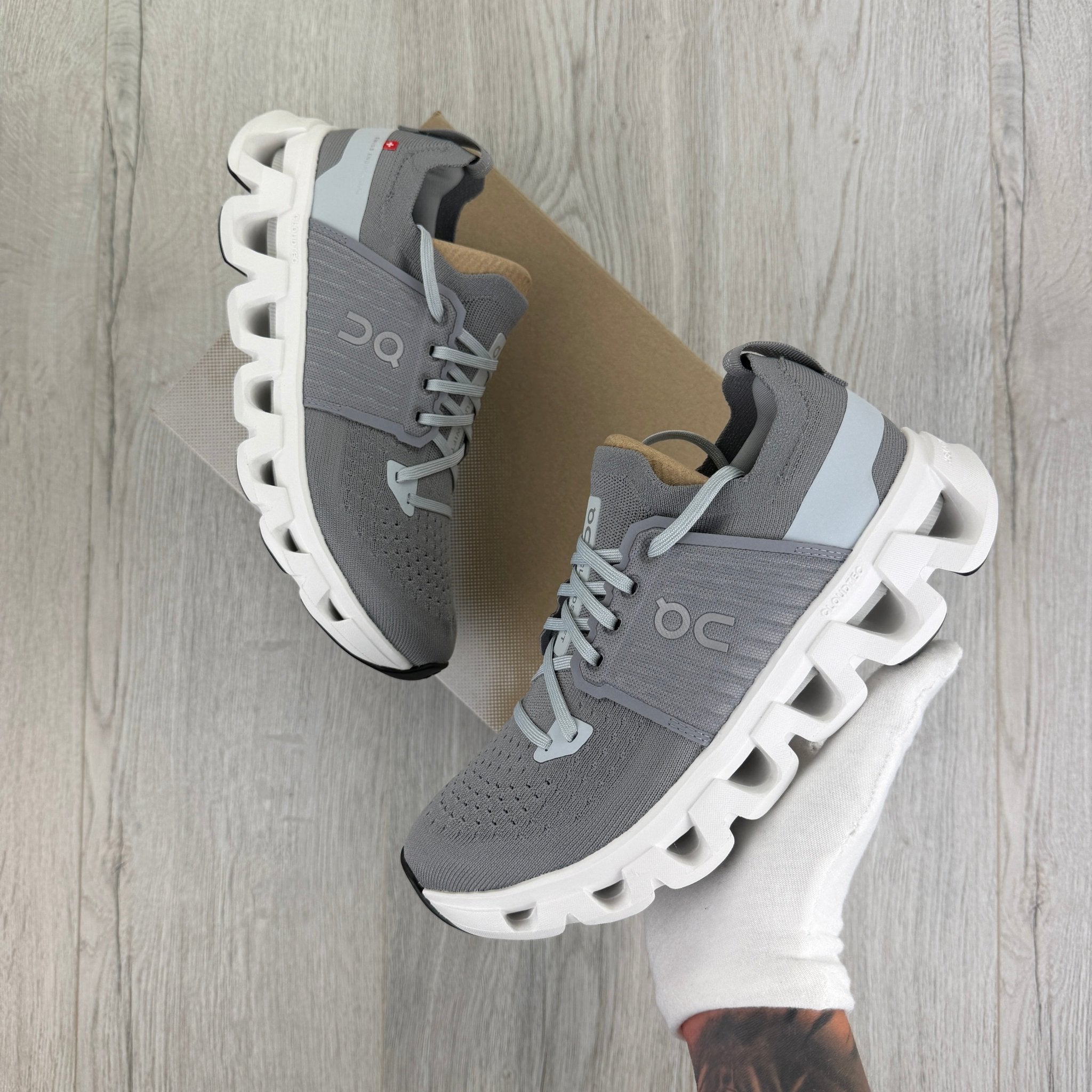 On Running Cloudswift 4 Grey Trainers - Morely TrendsOn Running Type here:)