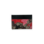 Gucci GG Pink/Red Camo Canvas Card Holder - Morely TrendsGucci Type here:)