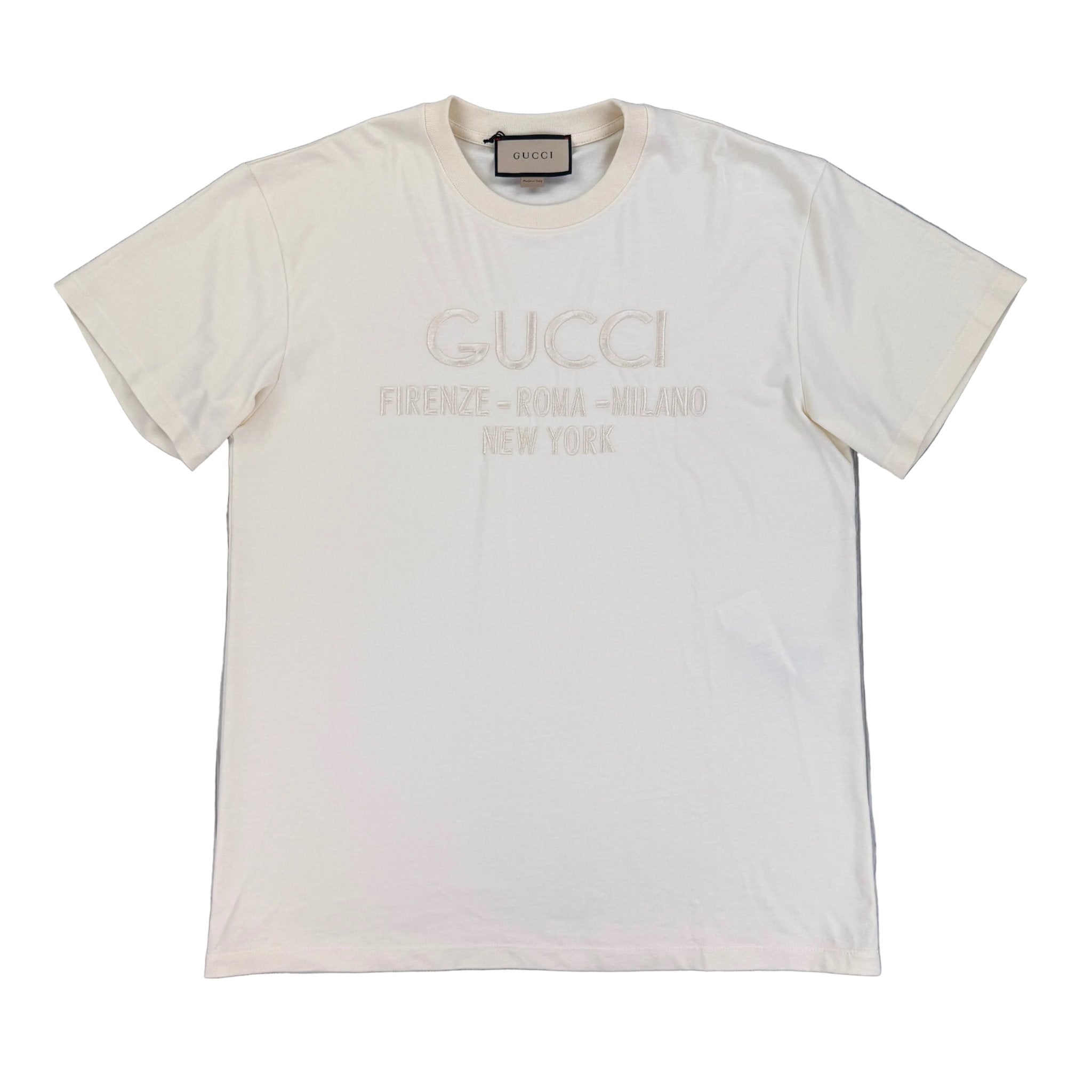 Gucci Men’s Beige T-shirt - Medium - Morely TrendsGucci Type here:)
