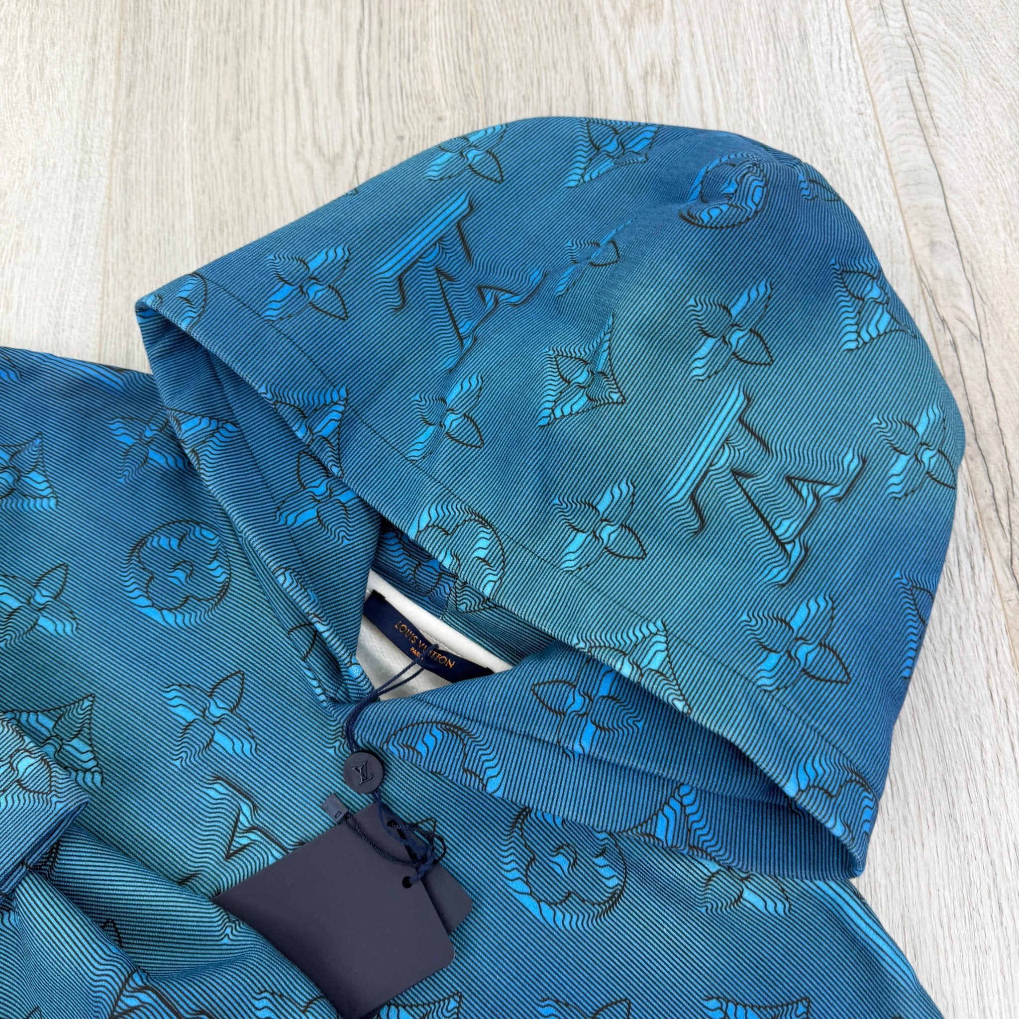 Louis Vuitton Men’s Blue 3D Illusion 2054 Pullover Hoodie - Morely TrendsLouis Vuitton Type here:)