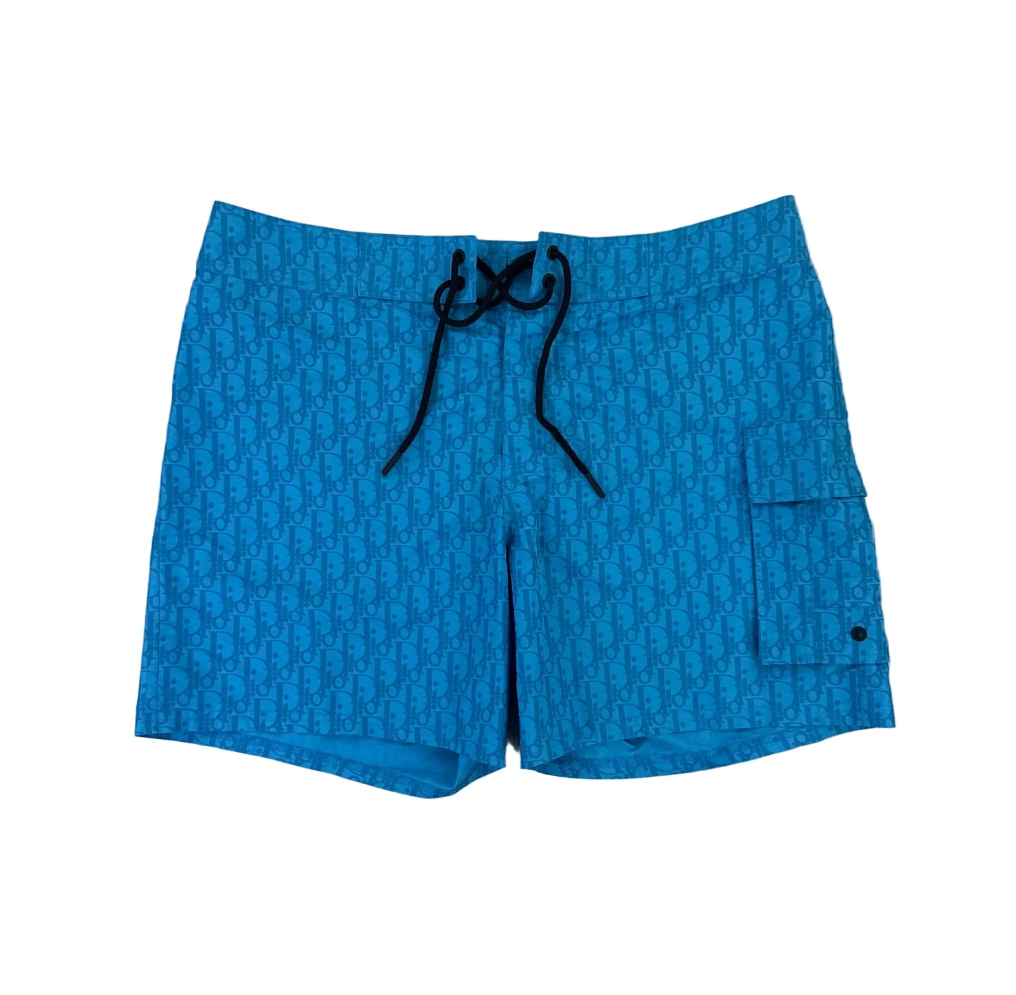 Dior Oblique Men’s Blue Swim shorts - XL - Morely TrendsDior Type here:)