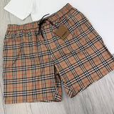 Burberry Men’s White T-shirt & Shorts Set