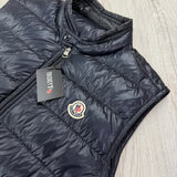 Moncler Men’s Navy GUI Gilet - Size 1