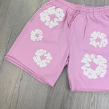 Denim Tears Baby Pink Jersey Shorts