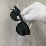 Louis Vuitton Men’s Black Waimea Monogram Rounded Sunglasses