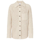 Bottega Veneta Cotton Crochet Shirt