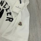 Moncler Men’s ‘Boxing Club’ White T-shirt - Large