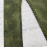Dsquared2 Men’s Green Distressed Straight Jeans