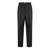 Bottega Veneta Slim Leg Wool Pinstripe  Trousers