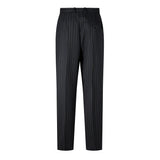 Bottega Veneta Slim Leg Wool Pinstripe  Trousers