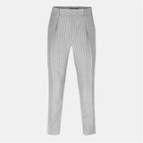 Fendi Tapered-Leg Striped Trousers