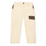 Fendi Logo Chinos Juniors