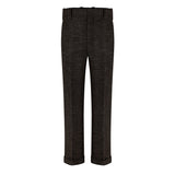 Bottega Veneta Textured Wool Speckled Trousers