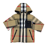 Burberry Men’s Vintage Check Reversible Windbreaker Jacket - Large