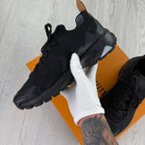 Louis Vuitton Men’s All Black Tatic Trainers - Uk 7 (Fit 8/8.5)