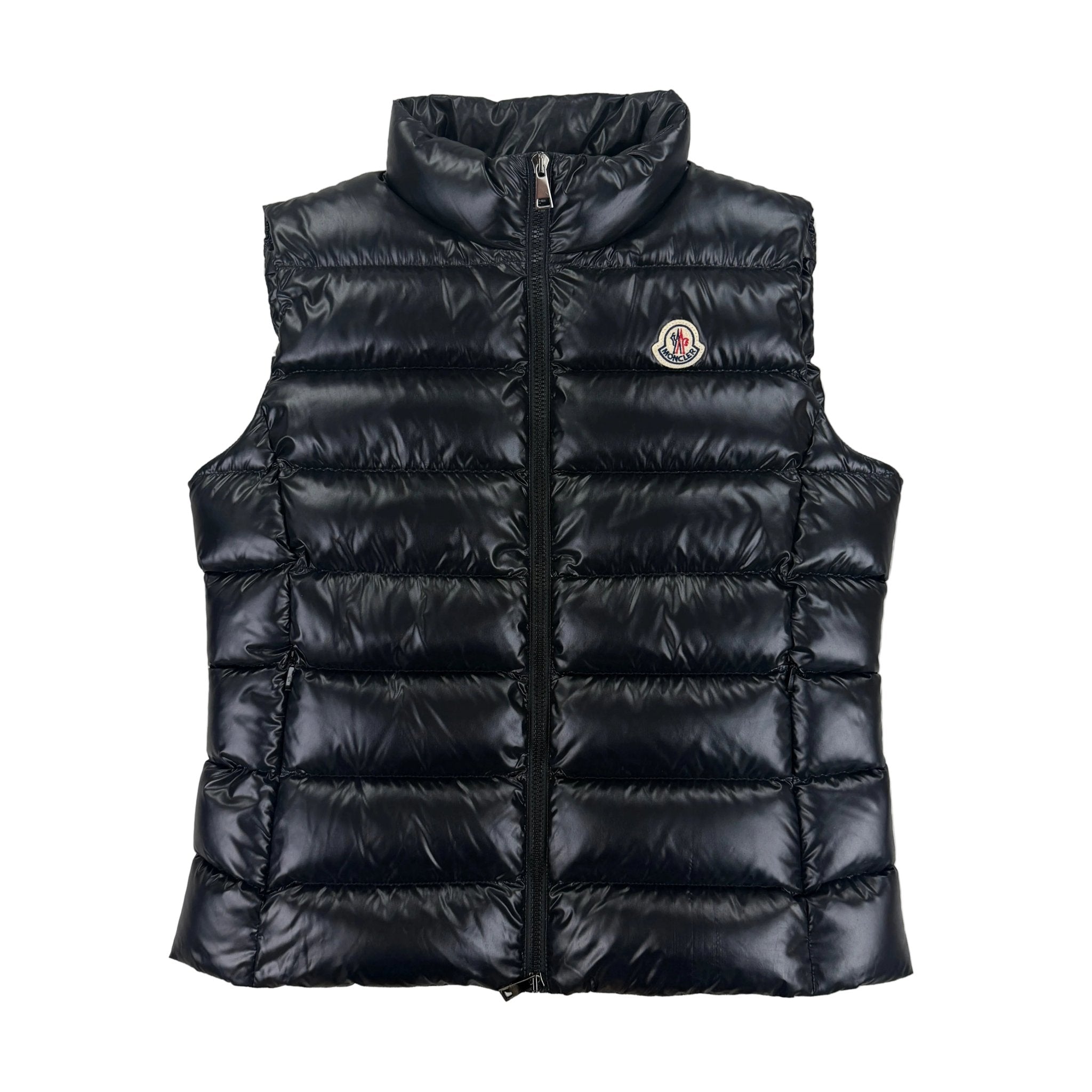 Moncler Women’s Black Ghany Quilted Down Vest Gilet - Size 4 - Morely TrendsMoncler Type here:)