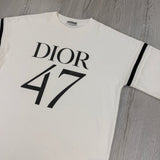 Christian Dior Men’s White T-shirt - XS Oversized - Morely TrendsDior Type here:)