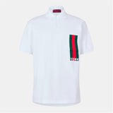 Gucci Stripe Web Polo