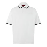 Gucci Logo Embroidery Polo Shirt