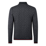 Gucci Long Sleeve Knit Polo Shirt