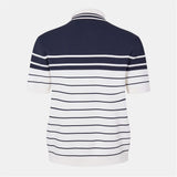 Gucci Stripe Knit Polo Shirt