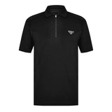 Prada Triangle Logo Polo Shirt