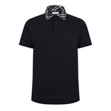 Burberry Burb Check Collar Polo