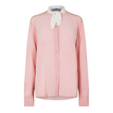 Prada Neck Tie Blouse