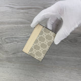Gucci GG Interlocking Cream Card Holder
