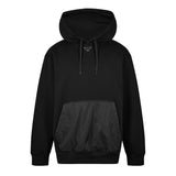 Prada Triangle Logo Fleece Hoodie