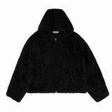 Cole Buxton Cb Hooded Shearling Jacket