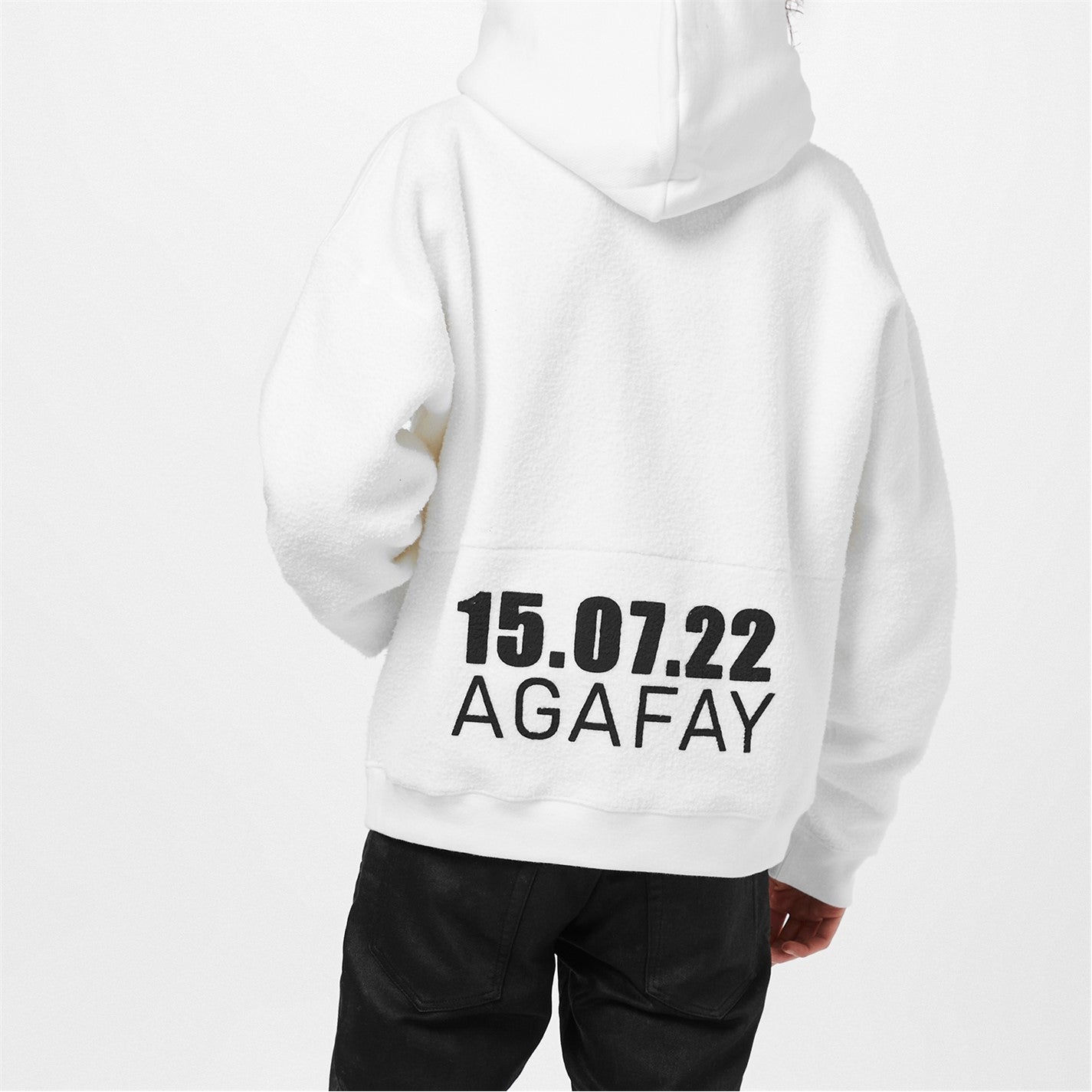 Saint Laurent Agafay Logo Hoodie