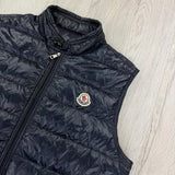 Moncler Men’s Navy GUI Gilet - Size 3