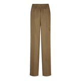 Prada Silk Straight Trousers