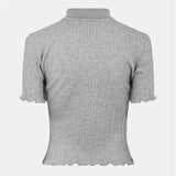 Fendi Cropped Polo Shirt