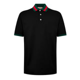 Gucci Web Collar Polo Shirt