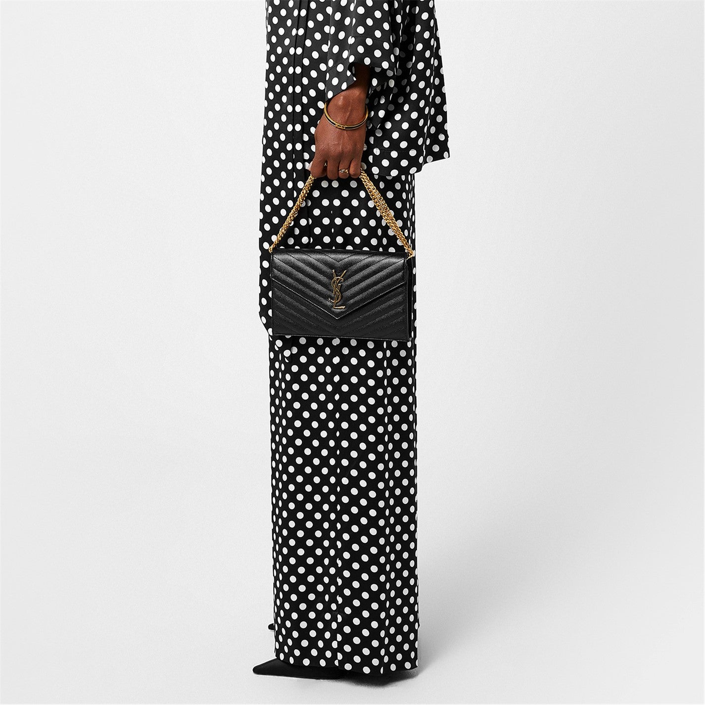 Saint Laurent Polka Dot Trousers