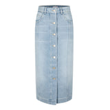 Moncler Denim Midi Skirt